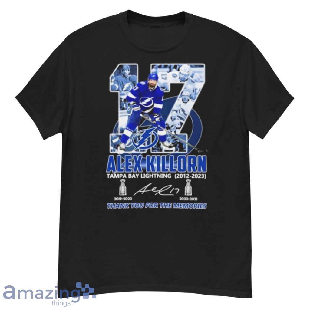 Official alex Killorn Tampa Bay Lightning 2012 – 2023 Thank You For The  Memories T-Shirt, hoodie, long sleeve tee