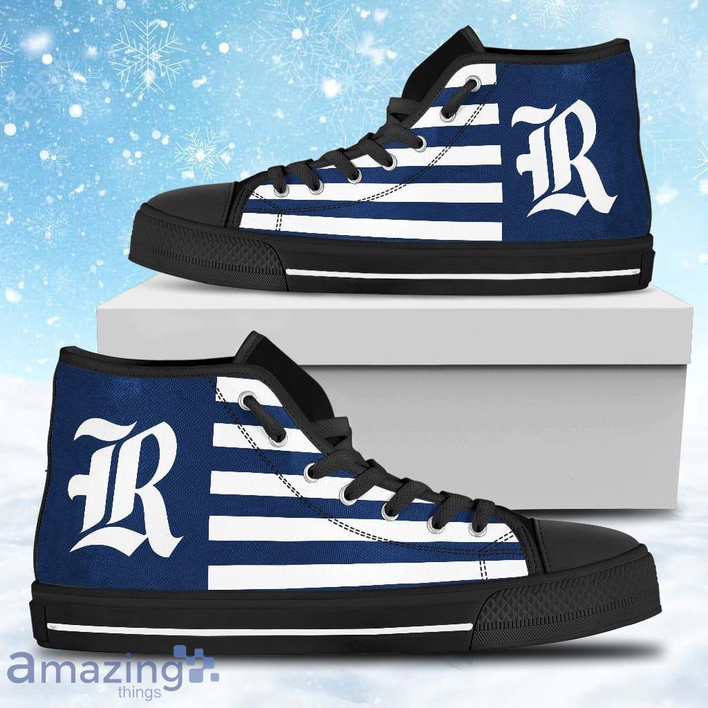 American Flag Rice Owls High Top Shoes Gift For Big Fans Product Photo 1 American Flag Rice Owls High Top Shoes Gift For Big Fans Product Photo 1