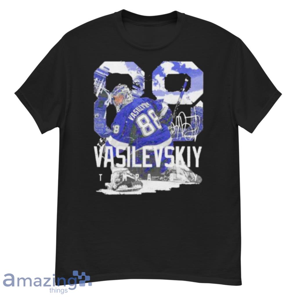 Andrei Vasilevskiy Tampa Bay Lightning Number 88 Landmark Shirt