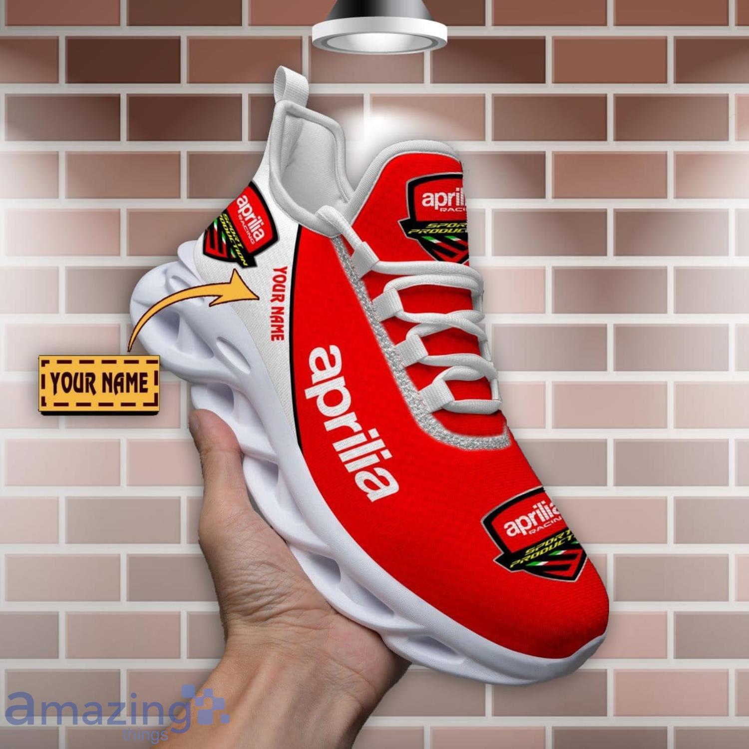 Aprilia Max Soul Shoes Men And Women Running Sneakers Custom Name Sport Gift Product Photo 1