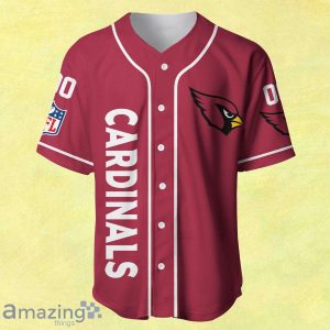 Arizona Cardinals Custom Name And Number Baseball Jersey shirt Best Gift Product Photo 2