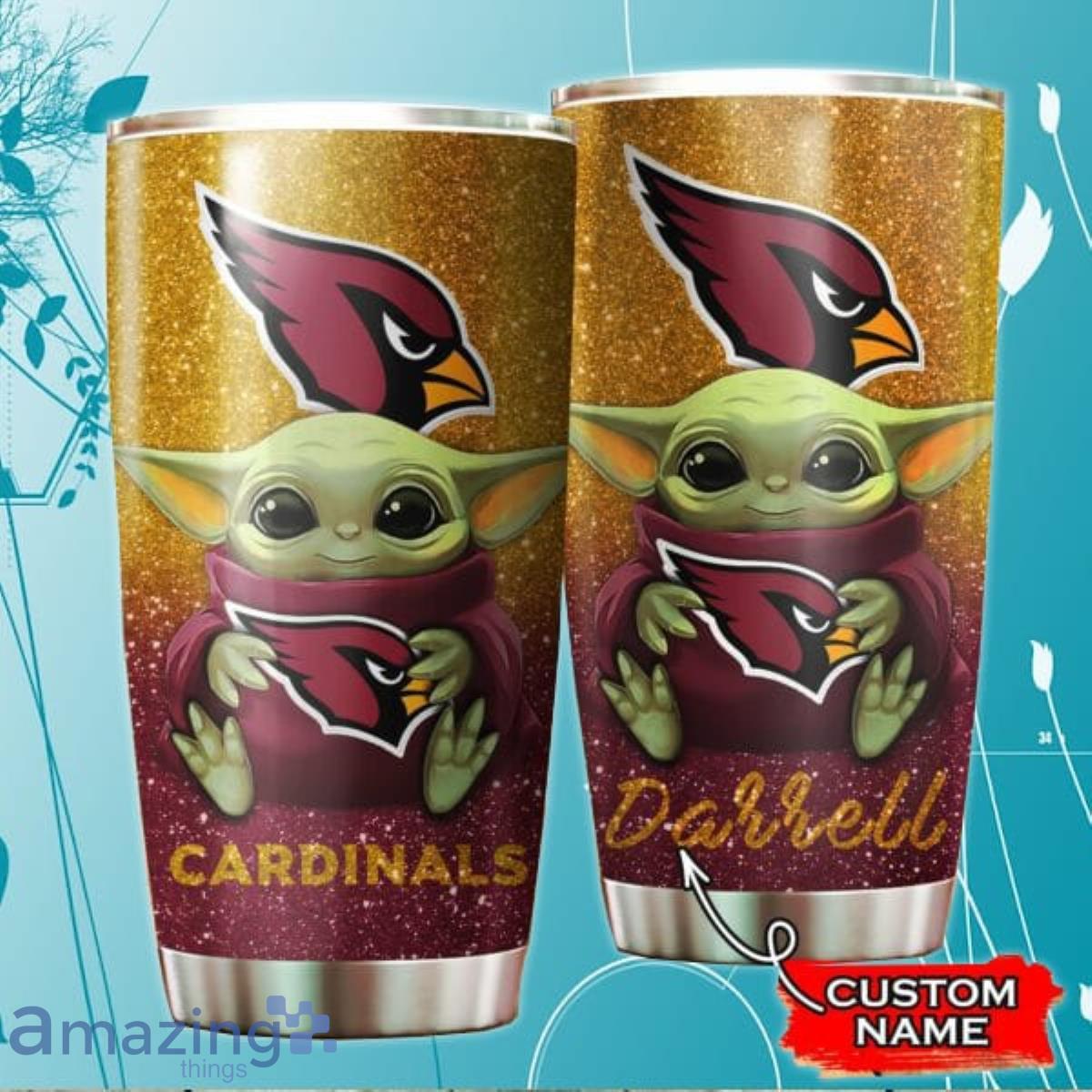 Arizona Cardinals NFL Custom Name Tumbler For Fans Best Gift Product Photo 1