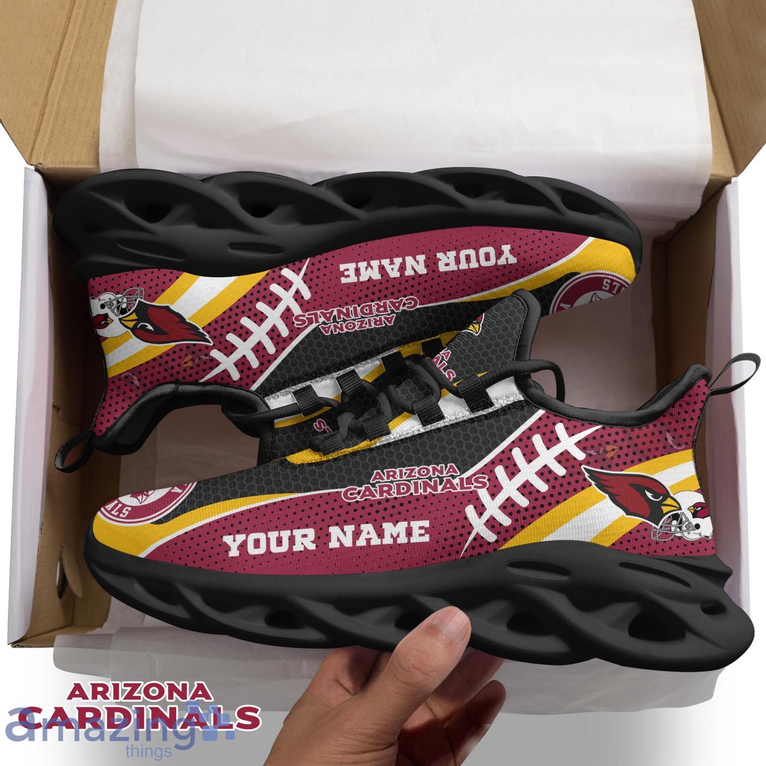 Arizona Cardinals Personalized Name NFL Ultra Sneakers Max Soul