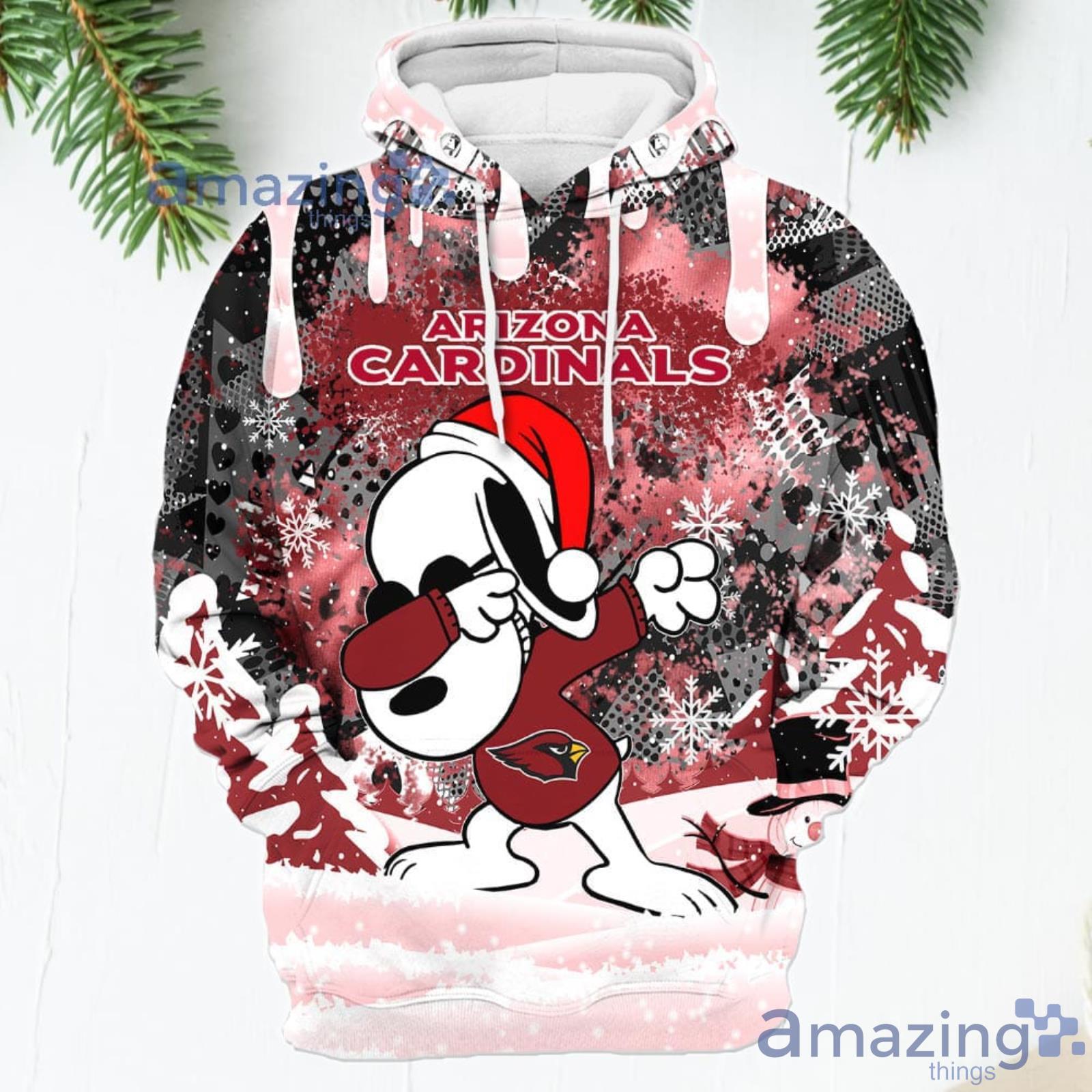 NFL Arizona Cardinals Red Unisex 3D Hoodie Zip Hoodie For Men And