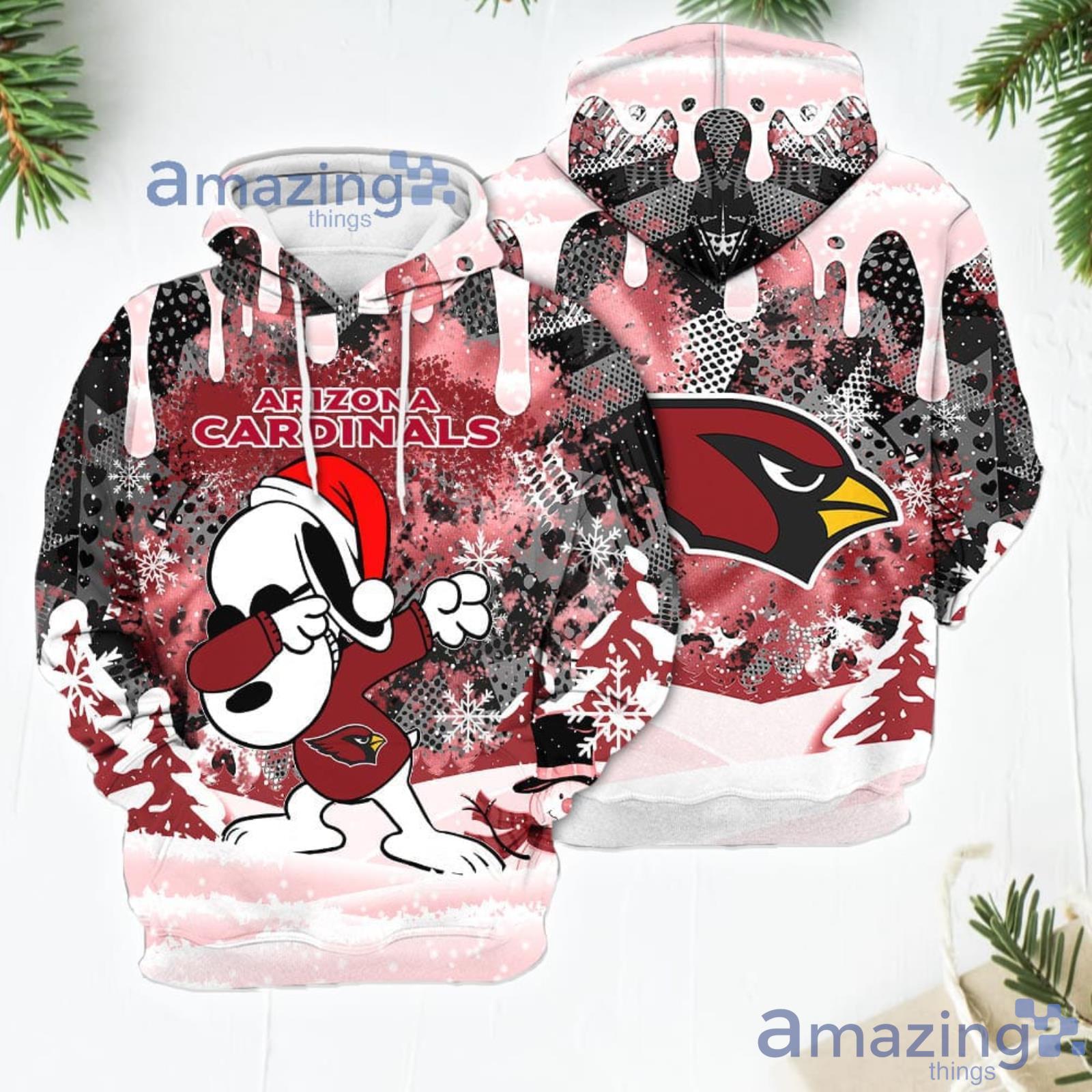NFL Arizona Cardinals Hoodie Snoopy Dabbing The Peanuts Sports Football  American All Over Print 3D - Ingenious Gifts Your Whole Family