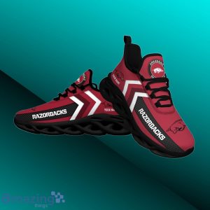Arkansas Razorbacks Custom Name Max Soul Shoes Special Gift Product Photo 2