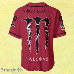 Atlanta Falcons Custom Name And Number Baseball Jersey shirt Best Gift Product Photo 1