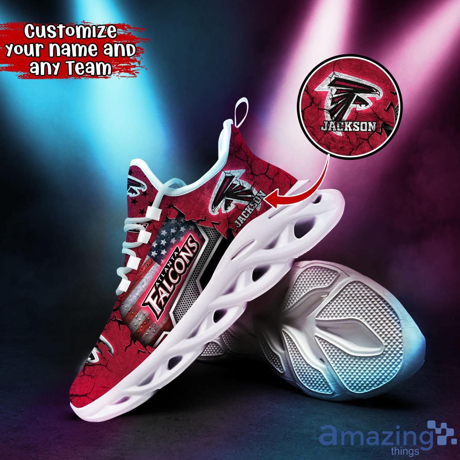 Atlanta Falcons NFL Clunky Shoes Custom Name Max Soul Sneakers