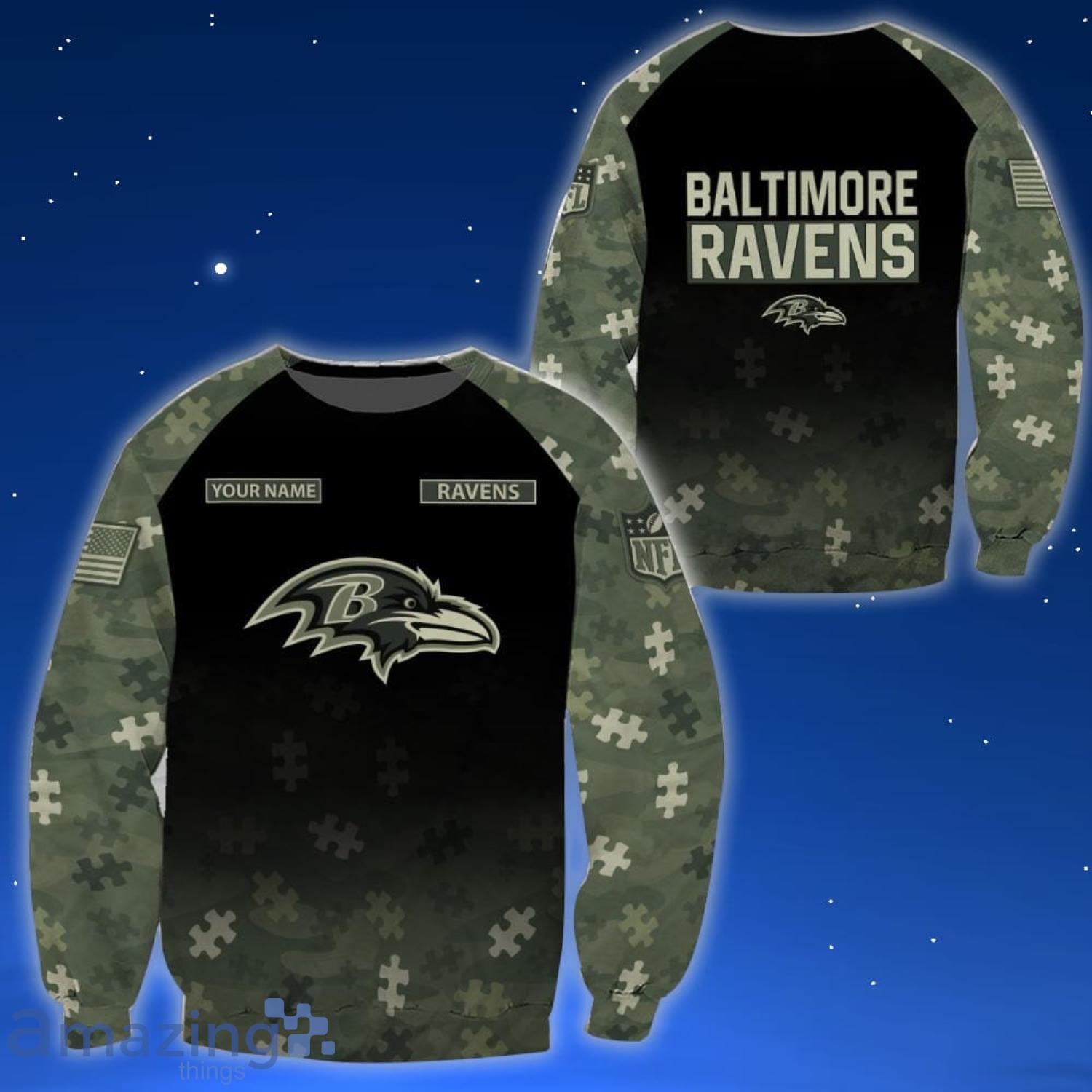 BUY Baltimore Ravens Camo Hoodie 3D Get 20% OFF - Limited Quantities – 4  Fan Shop