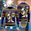 Baltimore Ravens Dabbing Snoopy Christmas Ugly Sweater For Fans