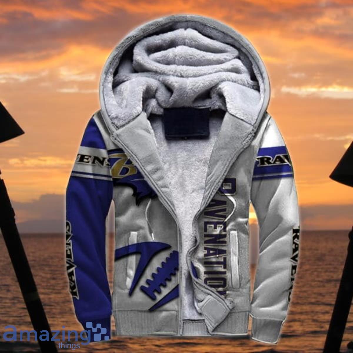 Baltimore Ravens Men Pullover 3D Hoodie Zip Hoodie - T-shirts Low Price