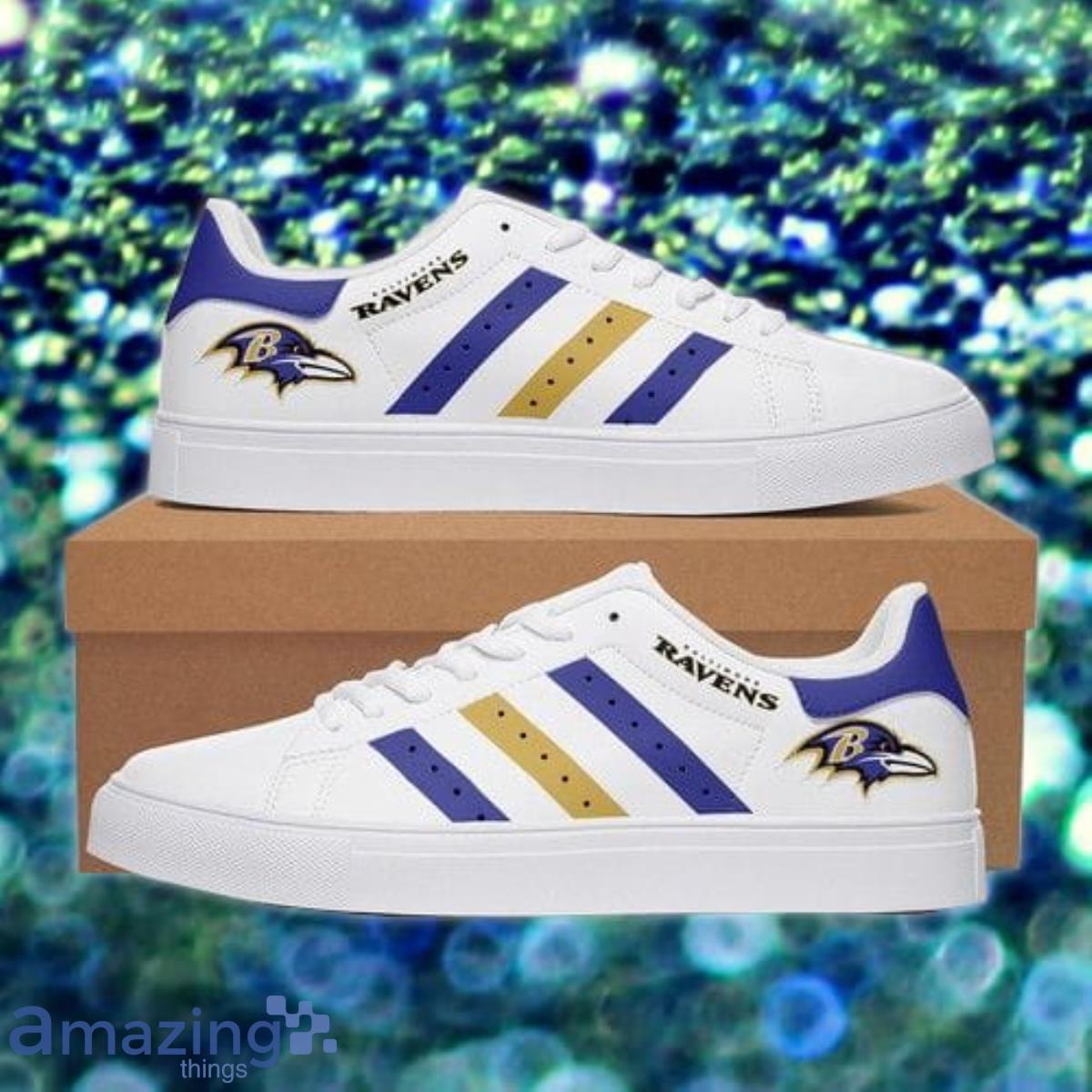 Baltimore Ravens NFL Low Top Skate Shoes Product Photo 1