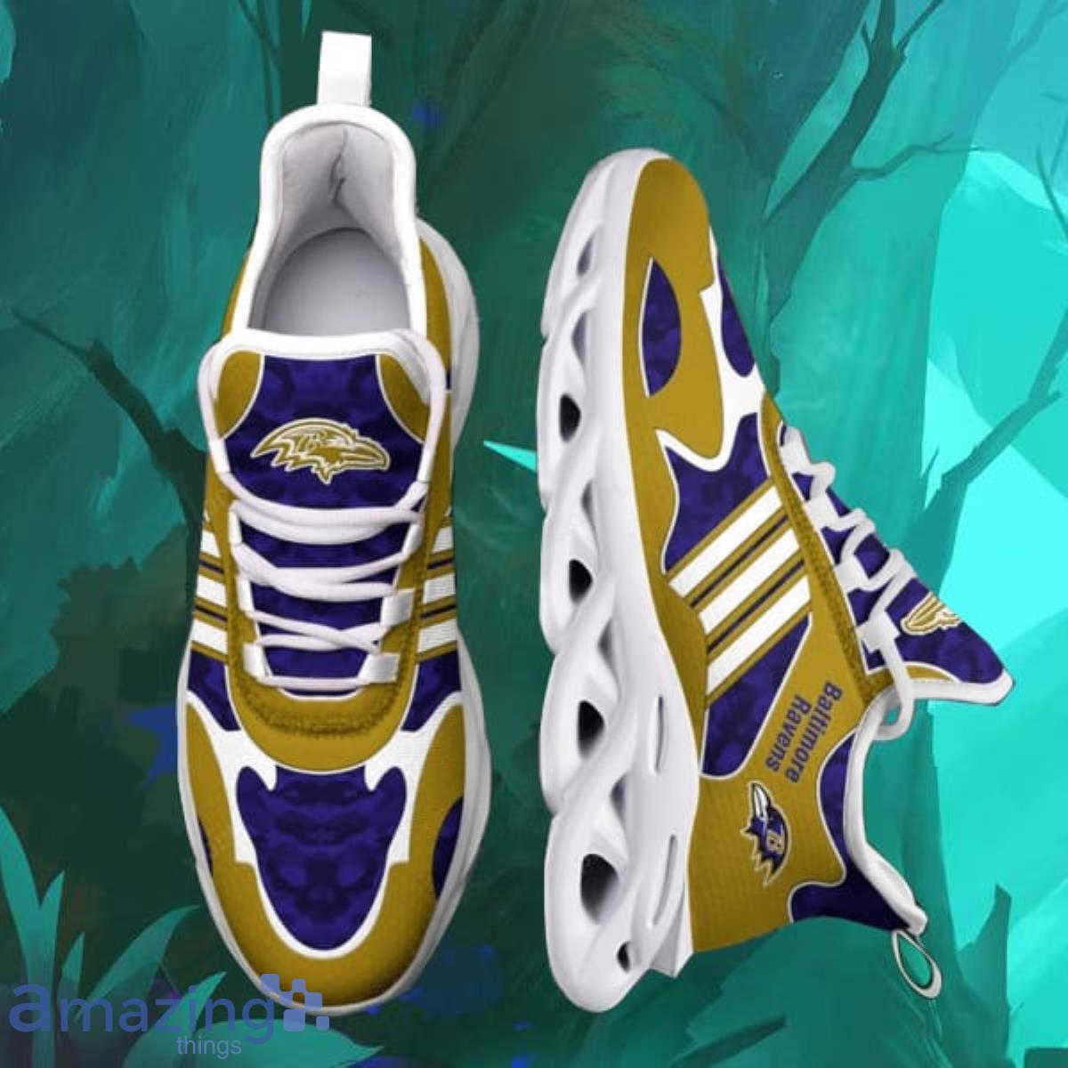 Baltimore Ravens NFL Max Soul Shoes For Fans Men Women Product Photo 1