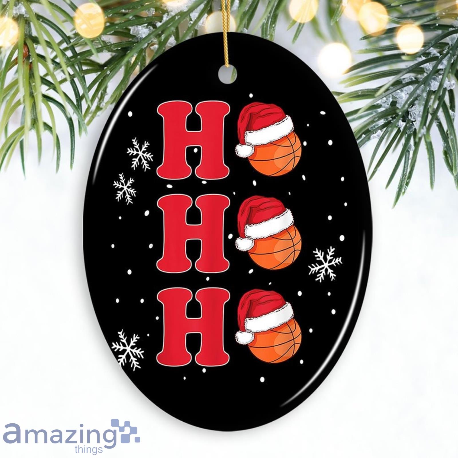 Basketball Christmas Ornament Product Photo 1