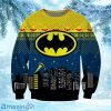 Batman Print Ugly Christmas Sweatshirt