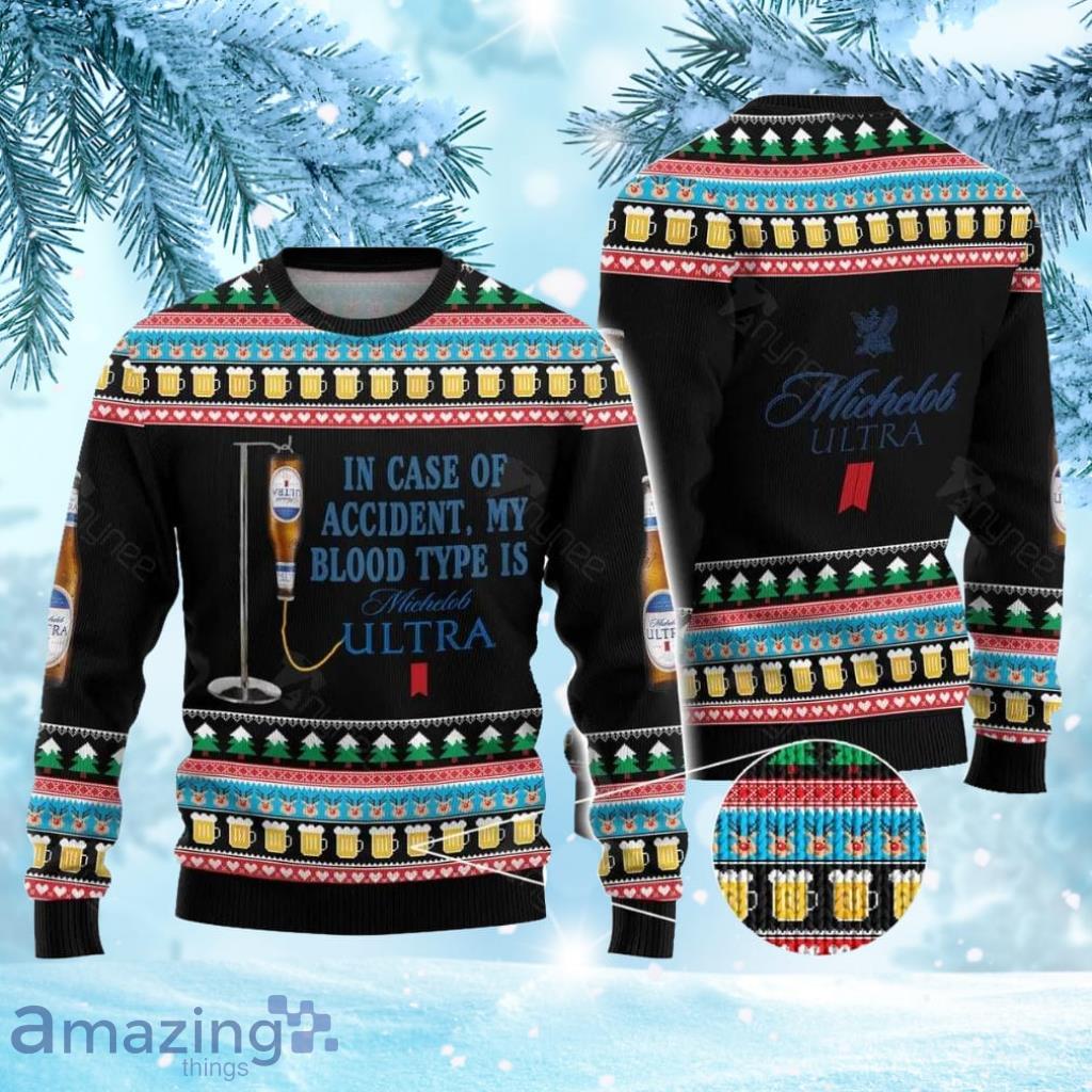 Michelob Ultra Christmas Gift Ugly Christmas Sweater