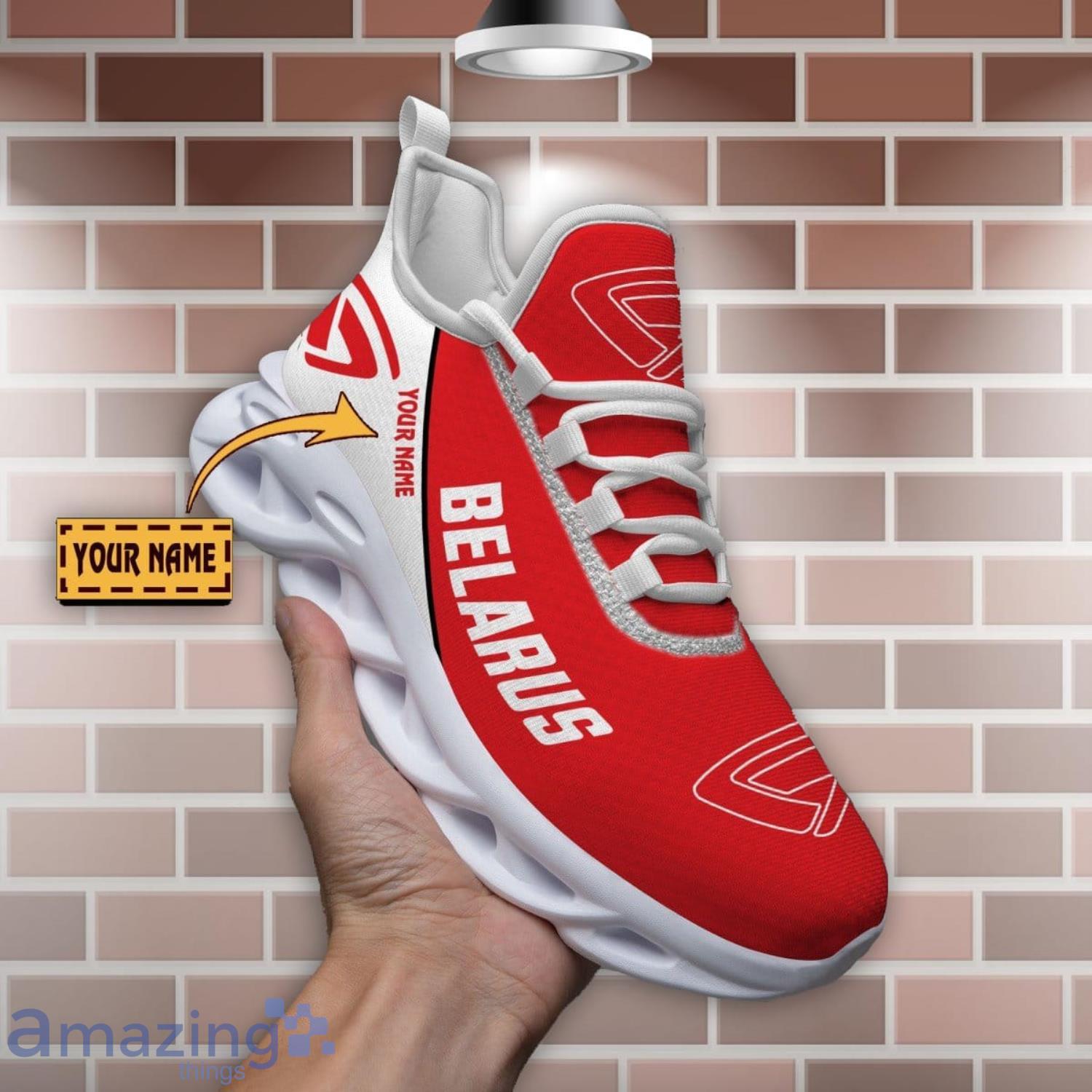 Belarus Max Soul Shoes Men And Women Running Sneakers Custom Name Sport Gift Product Photo 1