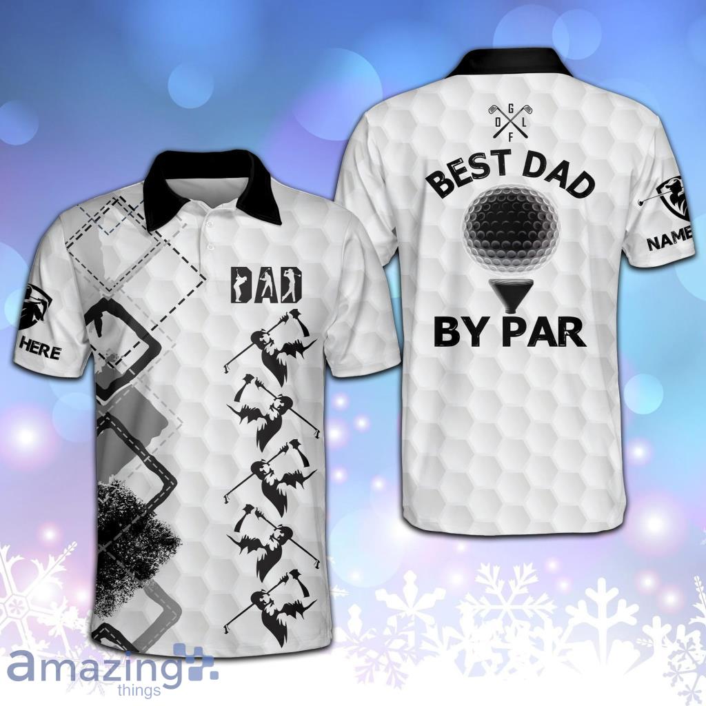 Best Dad By Par Golf Polo Shirt V7 Product Photo 1