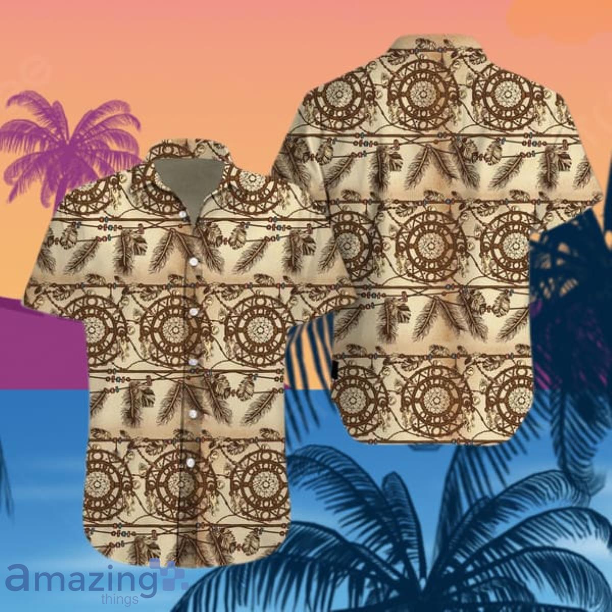 Native American Pattern Hawaiian Shirt Best Gift For Men Women