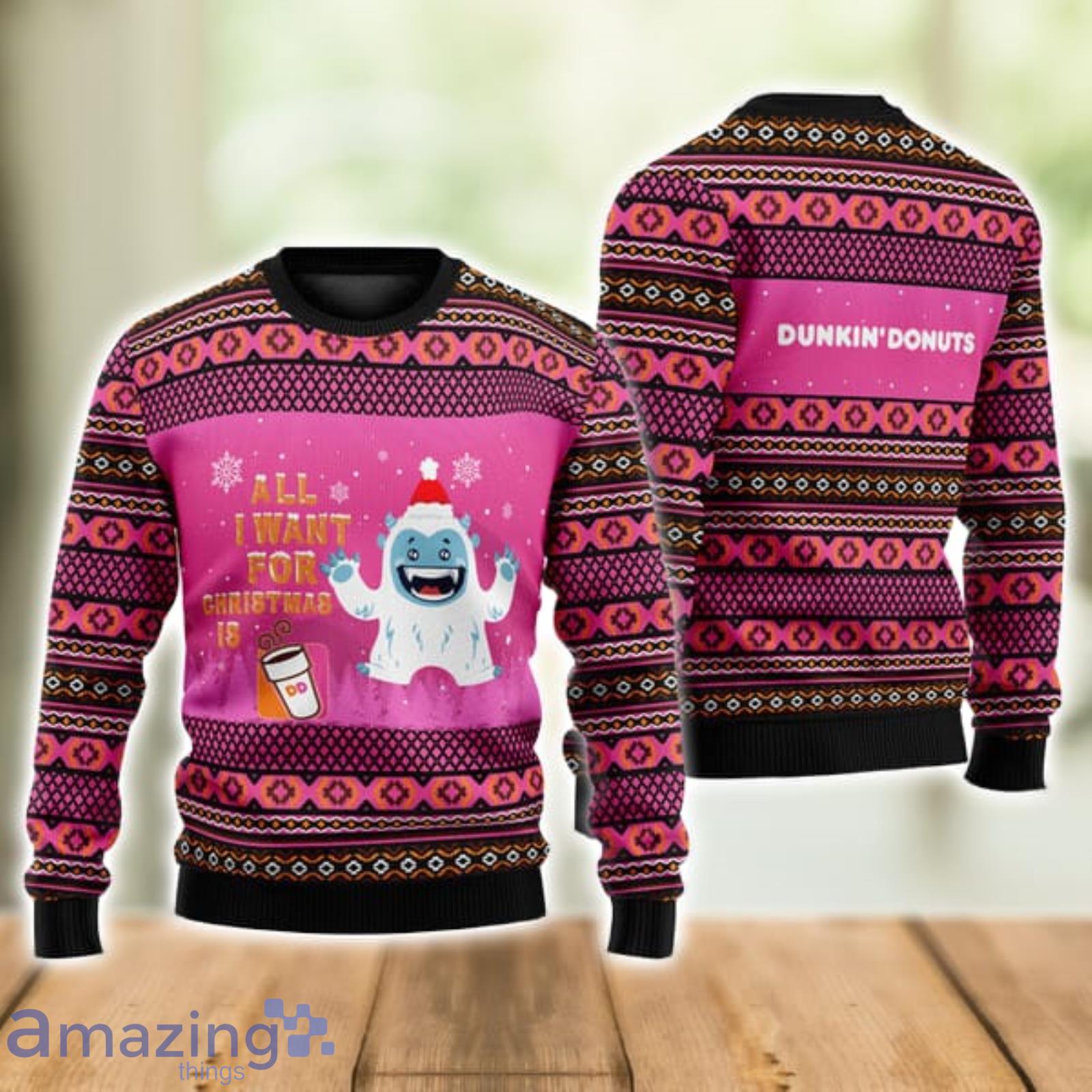 Boho Stripes Dunkin Donuts Christmas Cute Christmas Gift for Men And Women Product Photo 1