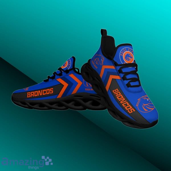 Boise State Broncos Custom Name Max Soul Shoes Special Gift Product Photo 2