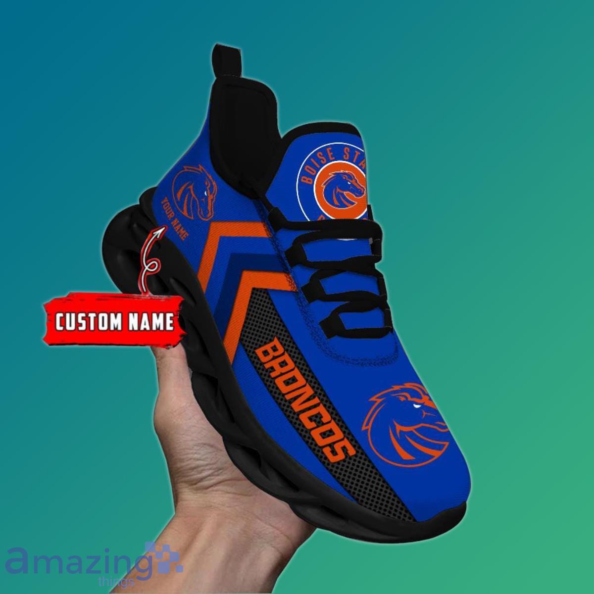 Boise State Broncos Custom Name Max Soul Shoes Special Gift Product Photo 1