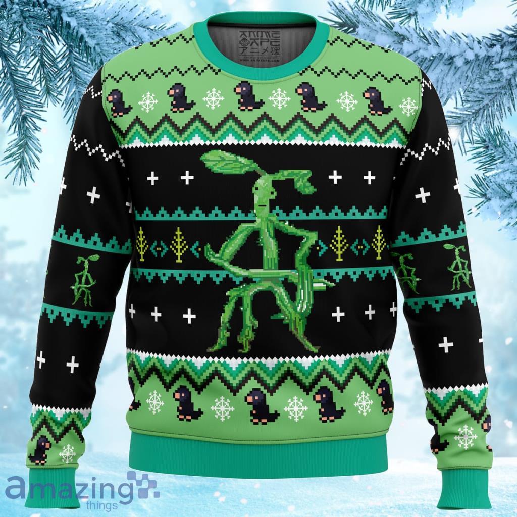 Bowtruckle Fantastic Beasts Ugly Christmas Sweater 3D Gift Christmas Funny Product Photo 1 Bowtruckle Fantastic Beasts Ugly Christmas Sweater 3D Gift Christmas Funny Product Photo 1