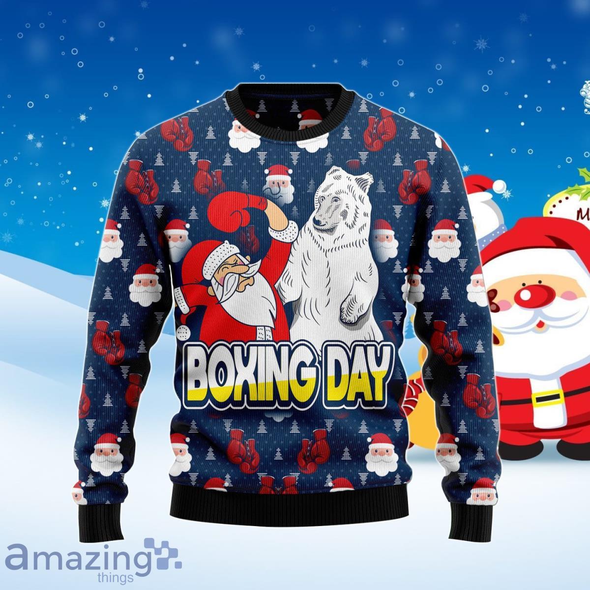 Boxing Day Ugly Christmas Sweater Best Gift For Men And Women Product Photo 1