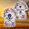 Br Skull Tropical Hawaiian Shirt