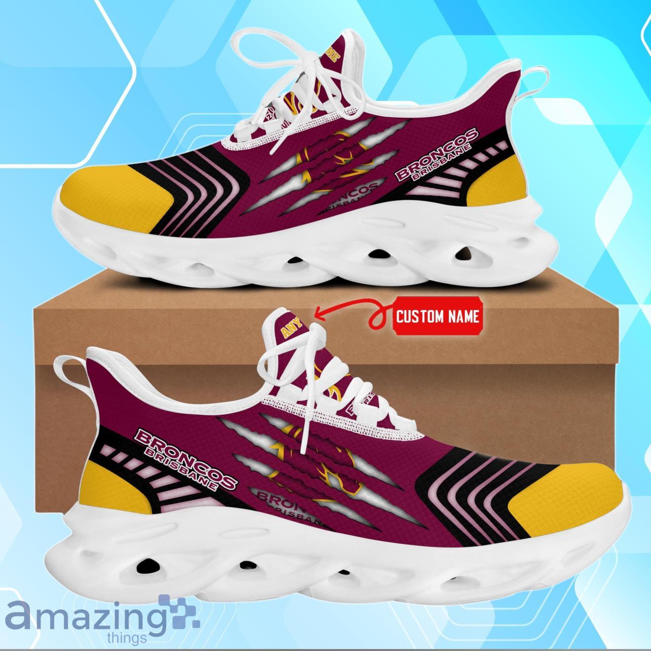 Brisbane Broncos Maxsoul Shoes Custom Name For Real Fans image Brisbane Broncos Maxsoul Shoes Custom Name For Real Fans Product Photo 3