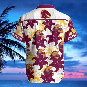 Brisbane Broncos NRL Hawaiian Shirt mascot Best Gift Product Photo 2
