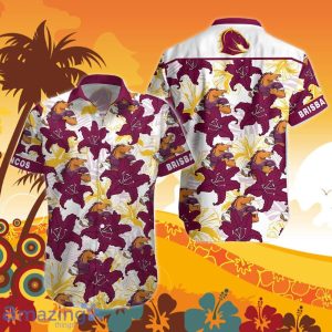 Brisbane Broncos NRL Hawaiian Shirt mascot Best Gift Product Photo 1