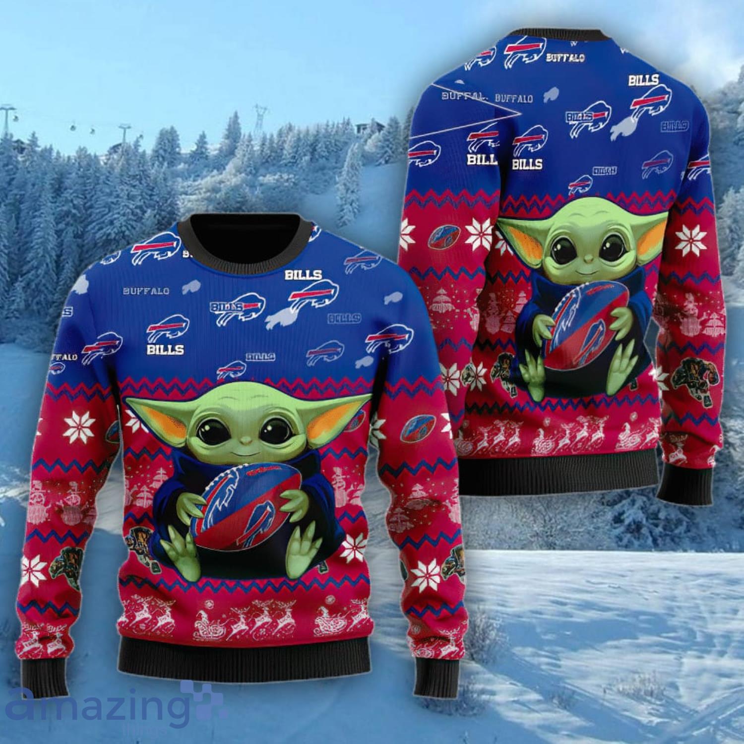 Star Wars Christmas Jumper Baby Yoda Christmas Sweater Kids Baby