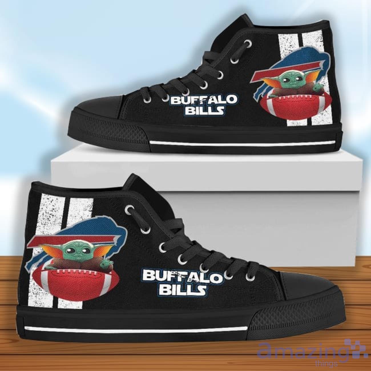 Buffalo Bills Baby Yoda High Top Shoes Style Sneakers For Men Women