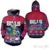 Buffalo Bills Christmas Grinch In Toilet 3D Pullover Hoodie For Men Women
