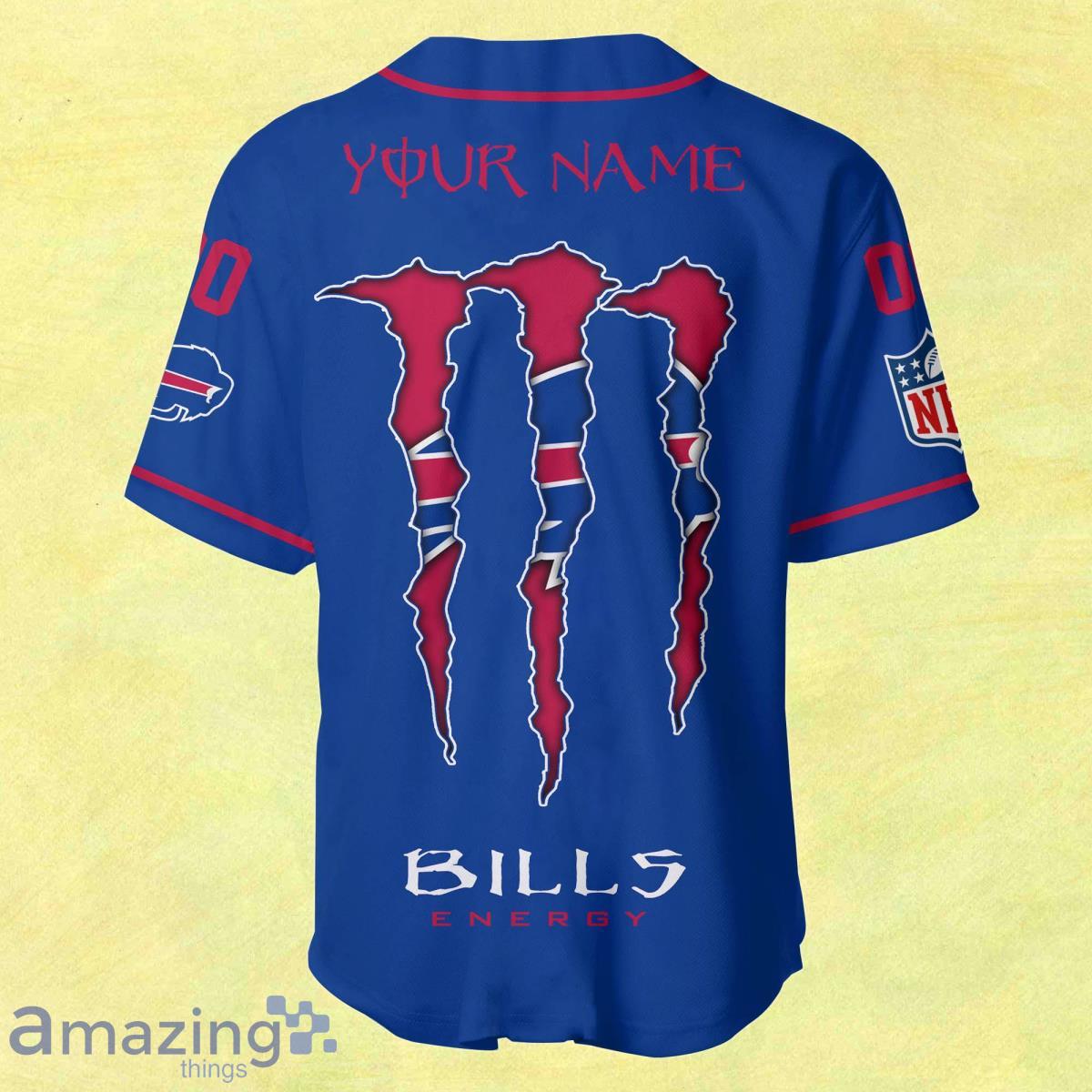 Custom Buffalo Bills Baseball Jersey Latest Buffalo Bills Fathers Day Gifts  - Personalized Gifts: Family, Sports, Occasions, Trending