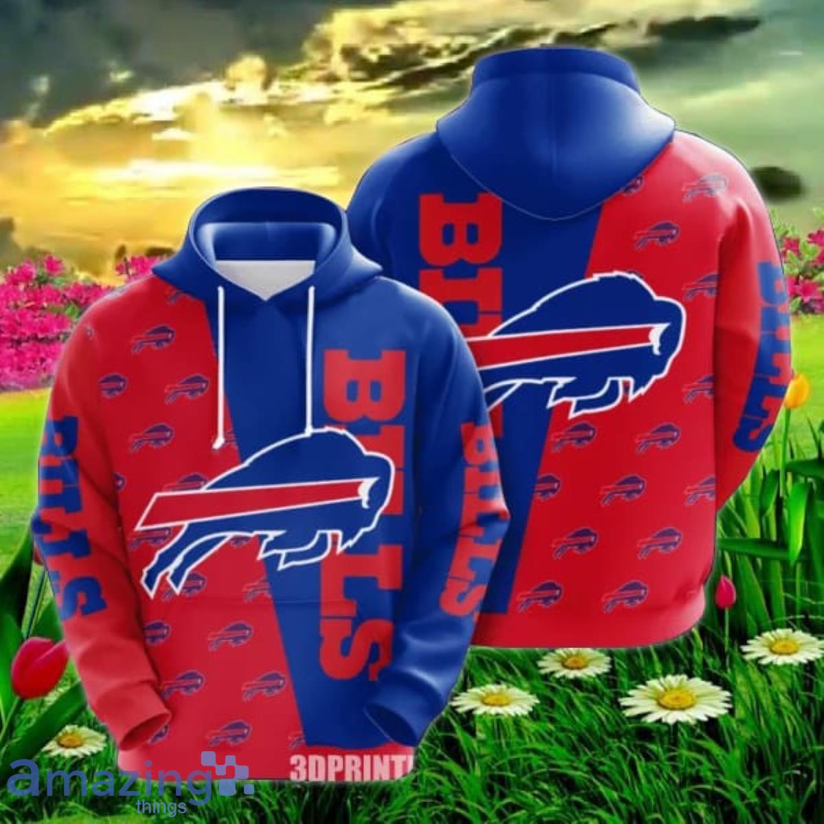 NFL Buffalo Bills Hoodie  Men's Buffalo Bills Red Hoodie