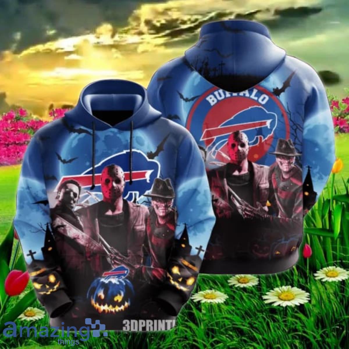 Buffalo Bills NFL Men and Women 3D Hoodie