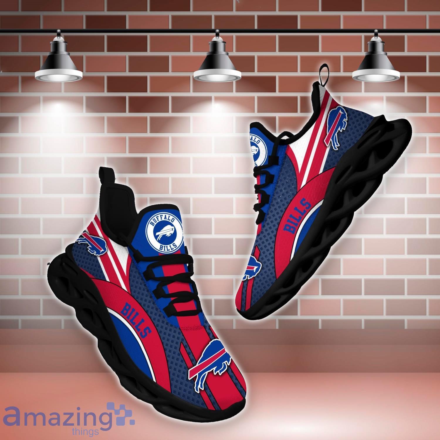Buffalo Bills NFL Clunky Shoes Running Max Soul Shoes For Men And Women