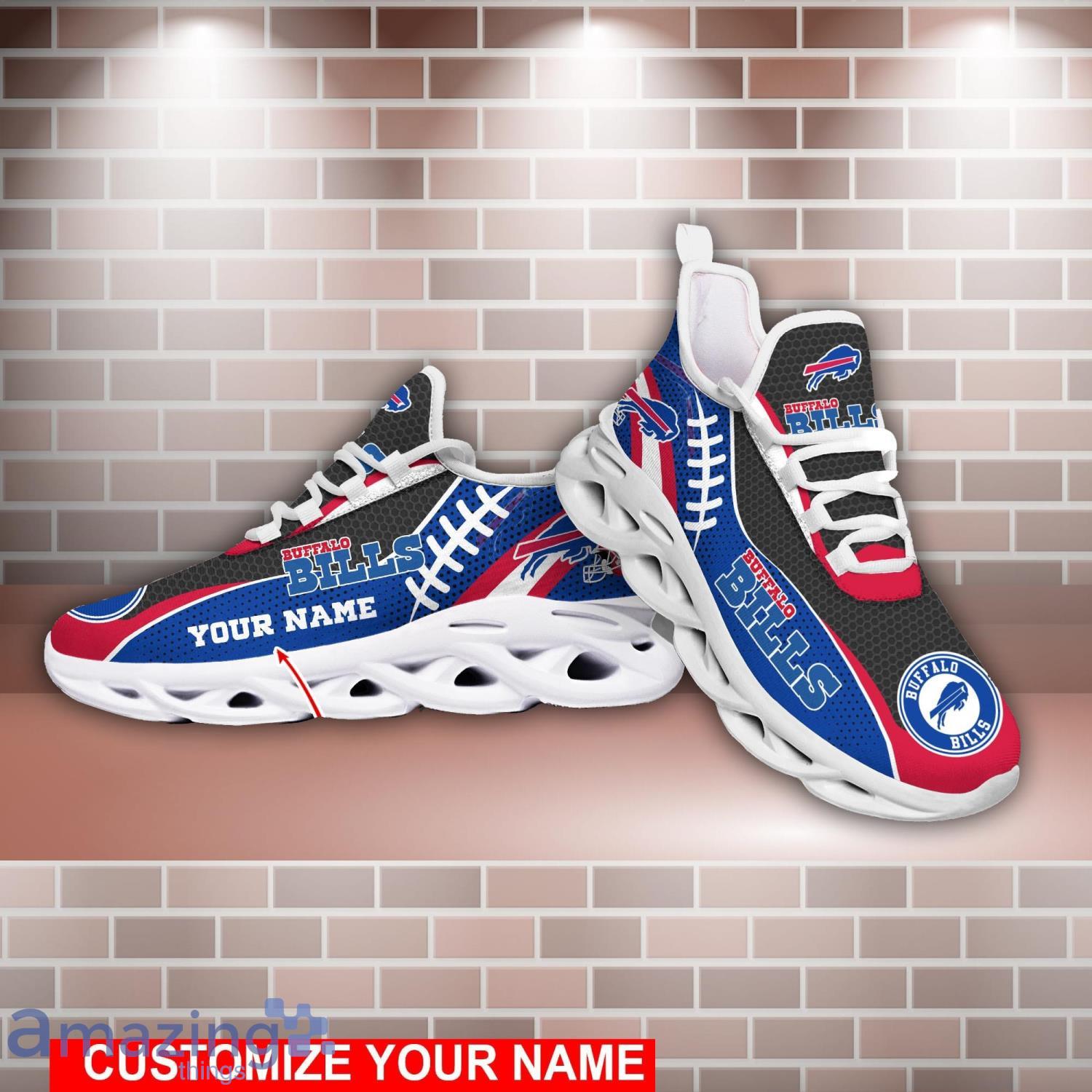 Buffalo Bills NFL Max Soul Shoes Custom Name Sneakers For Men And