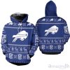 Buffalo Bills NFL Ugly Christmas 3D Pullover Hoodie