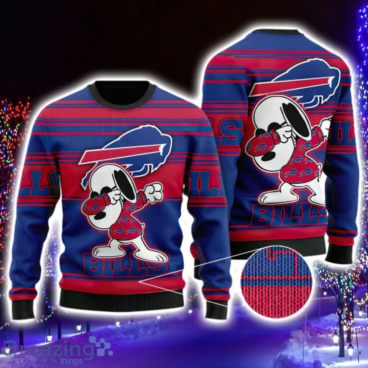 Buffalo Bills Ugly Christmas Sweater - Funny Ugly Christmas Sweater