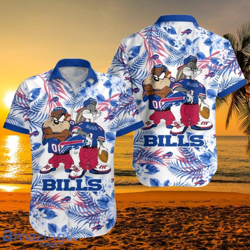 Buffalo Bills Taz And bugs NFL Teams Hawaiian Shirt Gift For Men And Women Product Photo 1