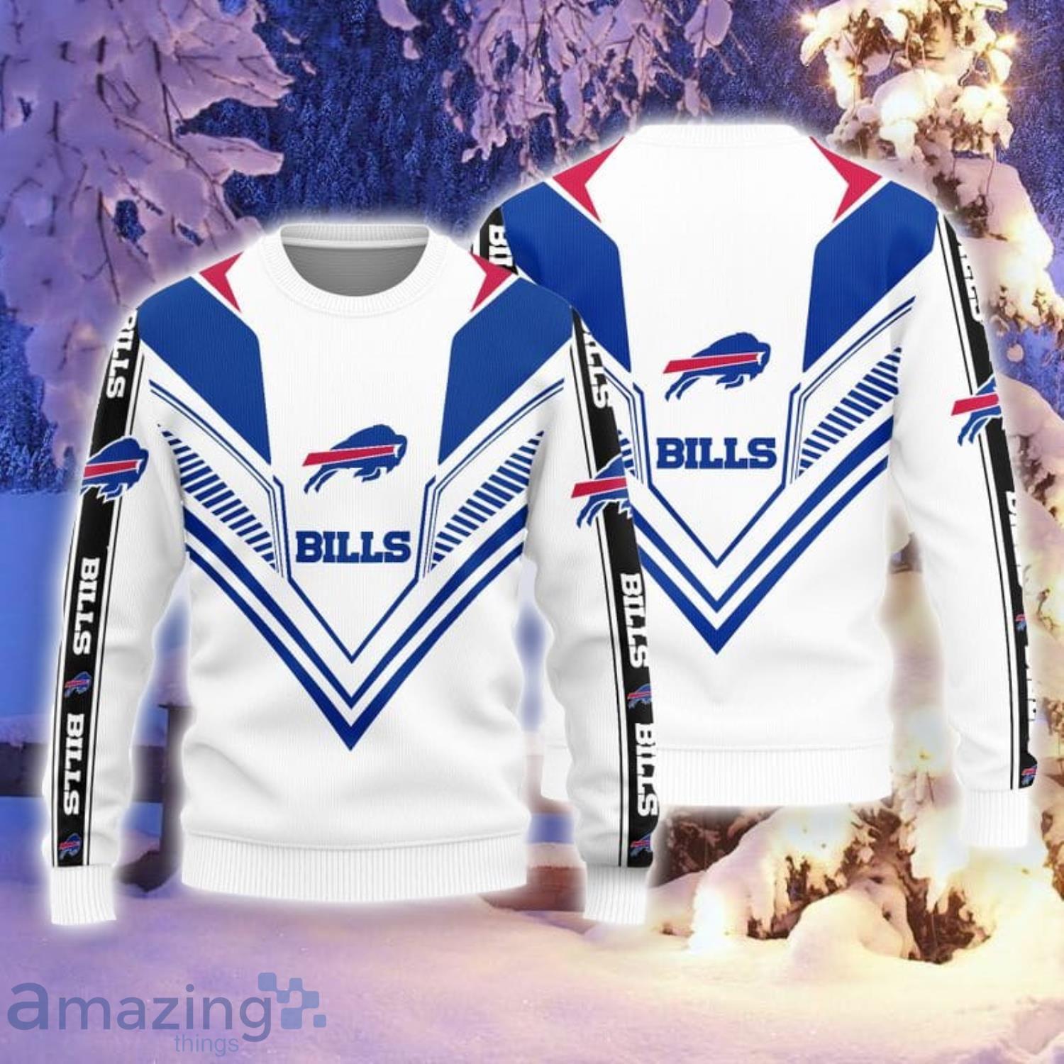 buffalo bills light up sweater