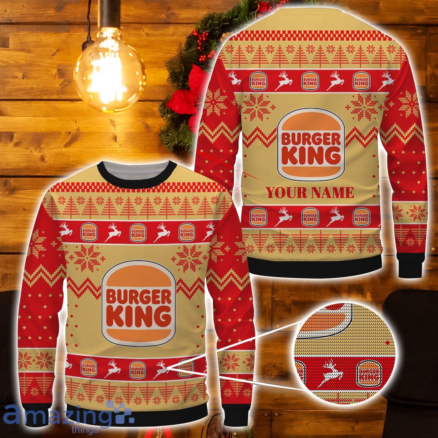 Burger hot sale king sweater