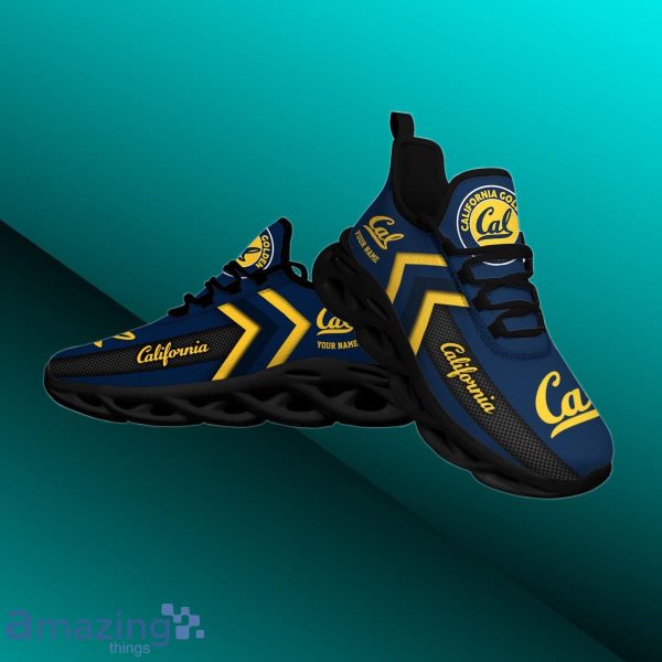 California Golden Bears Custom Name Max Soul Shoes Special Gift Product Photo 2