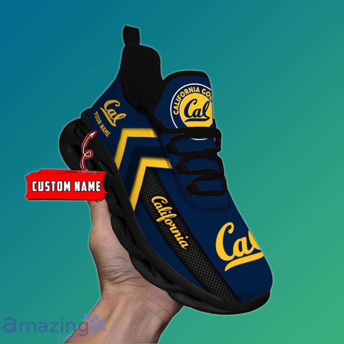 California Golden Bears Custom Name Max Soul Shoes Special Gift Product Photo 1
