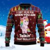 Can‘t Hear You Unicorn Ugly Christmas Sweater Best Gift For Men And Women