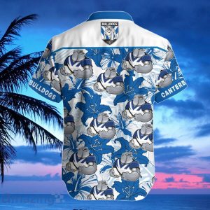 Canterbury Bankstown Bulldogs NRL Hawaiian Shirt mascot Best Gift Product Photo 2