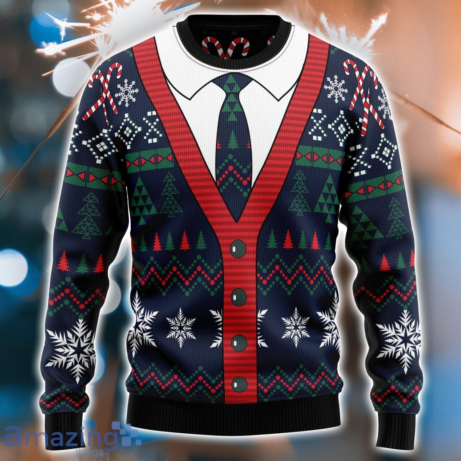 Cardigan ugly shop christmas sweater